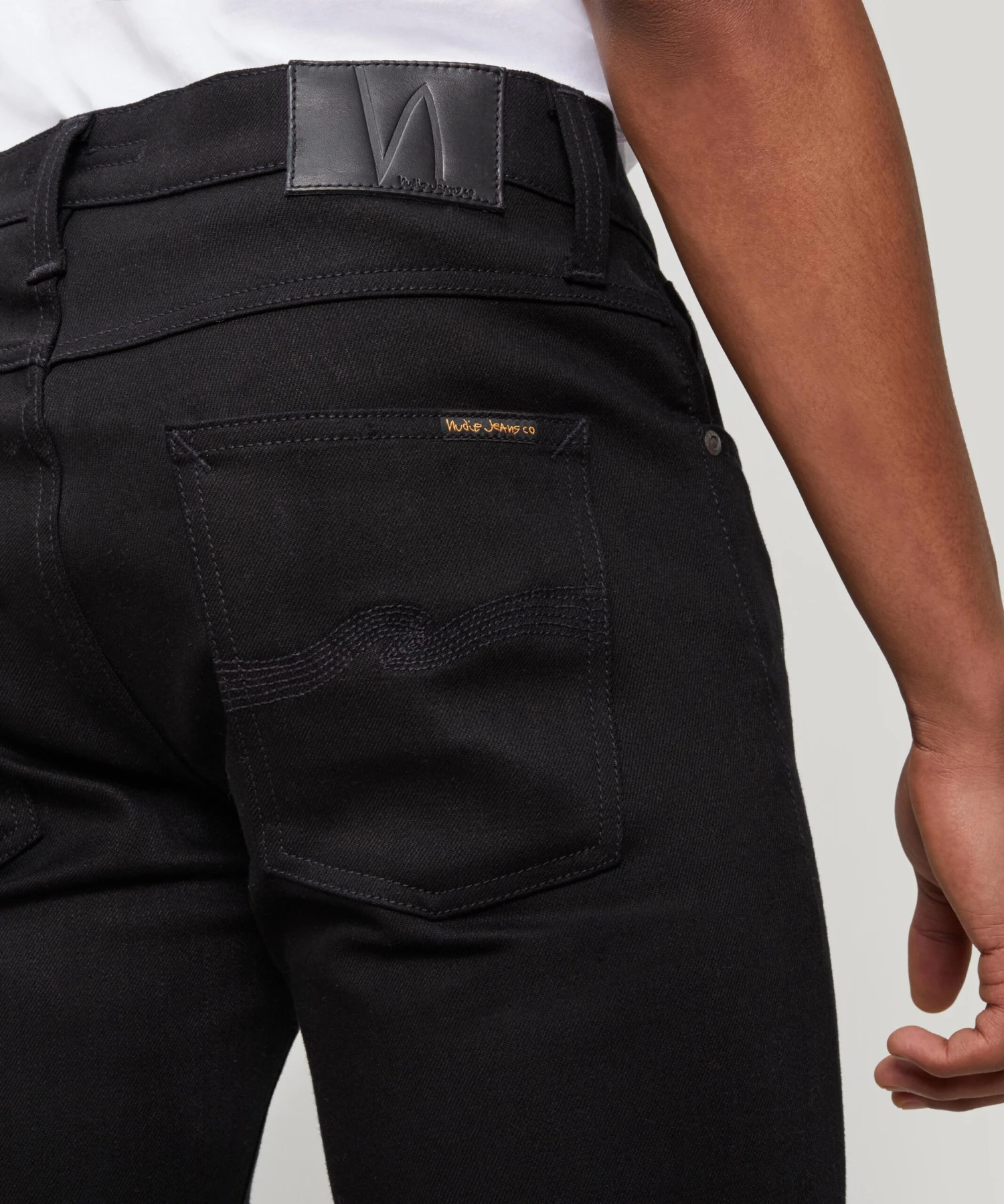 Nudie Jeans Lean Dean Dry Ever Black Jeans - Image 5