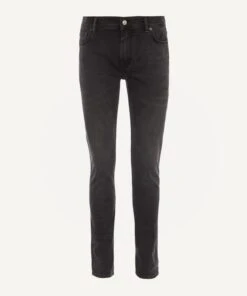 Acne Studios North Used Black Slim Fit Jeans