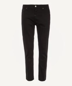 Acne Studios River Stay Black Straight Fit Jeans
