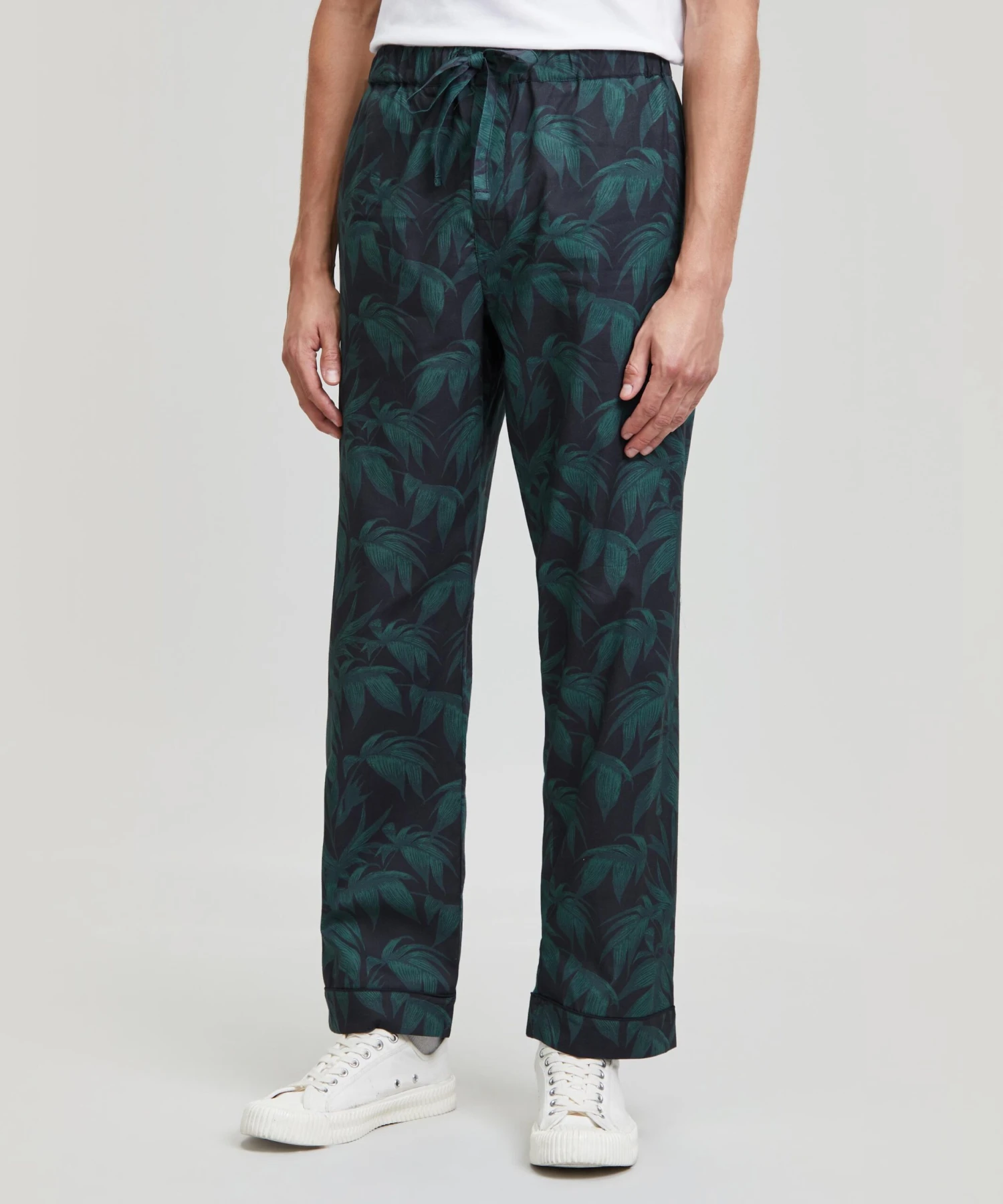 Byron Print Cotton Pyjama Trousers - Image 3