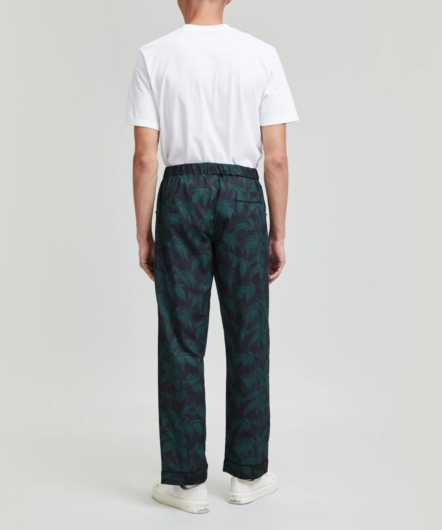Byron Print Cotton Pyjama Trousers - Image 4