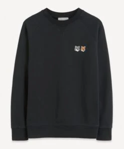 Double Fox Head Patch Sweater