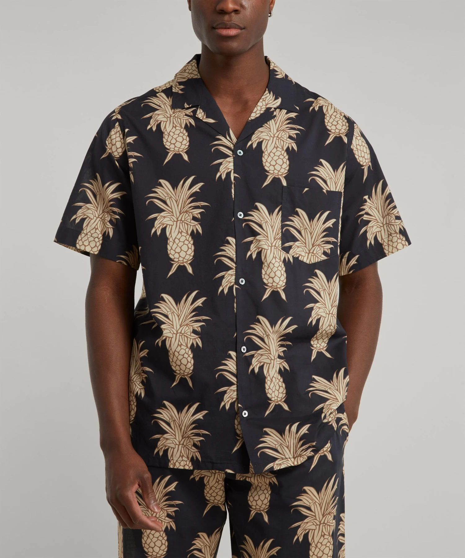 Howie Pineapple Cuban Shirt - Image 2
