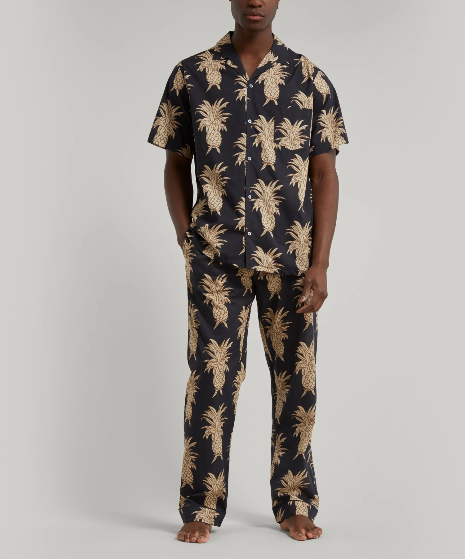 Howie Pineapple Cuban Shirt - Image 3