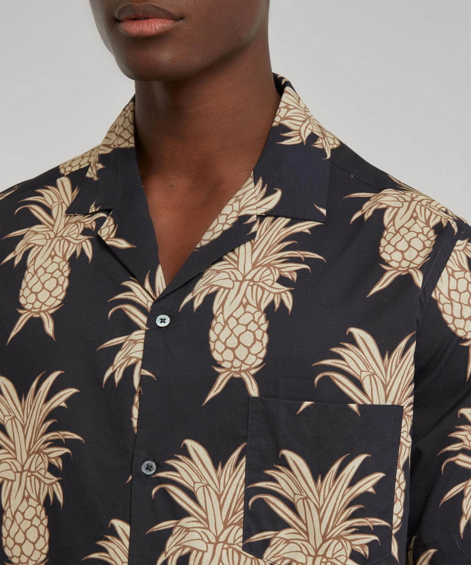 Howie Pineapple Cuban Shirt - Image 5