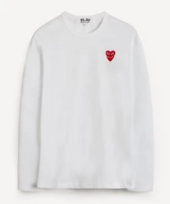 Heart Logo Patch Long-Sleeve T-Shirt