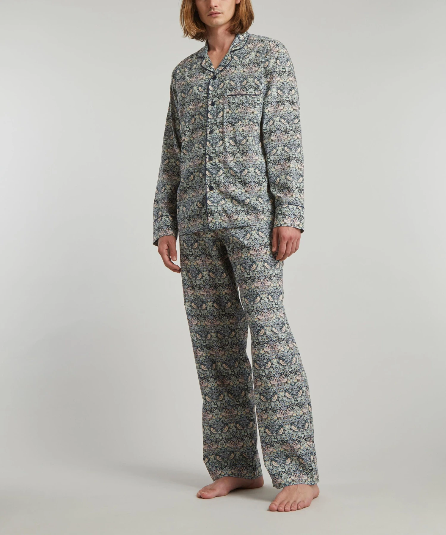 Liberty Strawberry Thief Tana Lawn™ Cotton Pyjama Set - Image 2