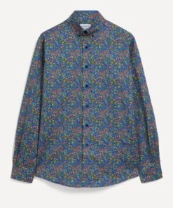 Liberty Catesby Cotton Twill Casual Button-Down Shirt