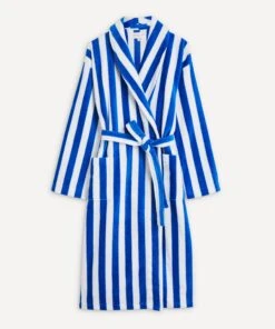 Aston Striped Towelling Robe