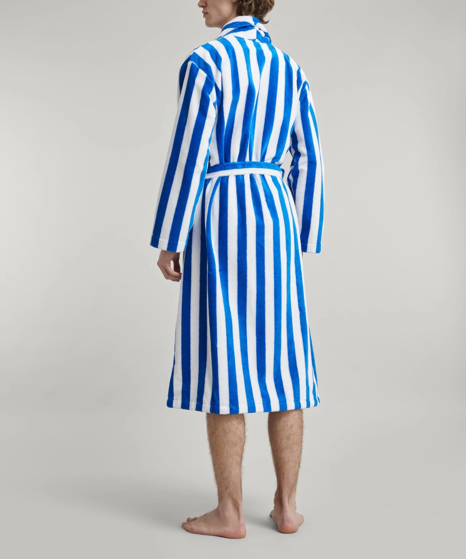 Aston Striped Towelling Robe - Image 4