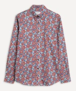 Liberty Charleston Posy Cotton Twill Casual Button-Down Shirt