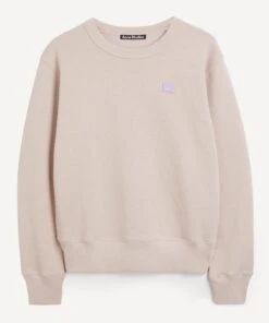 Acne Studios Crew-Neck Face Sweatshirt