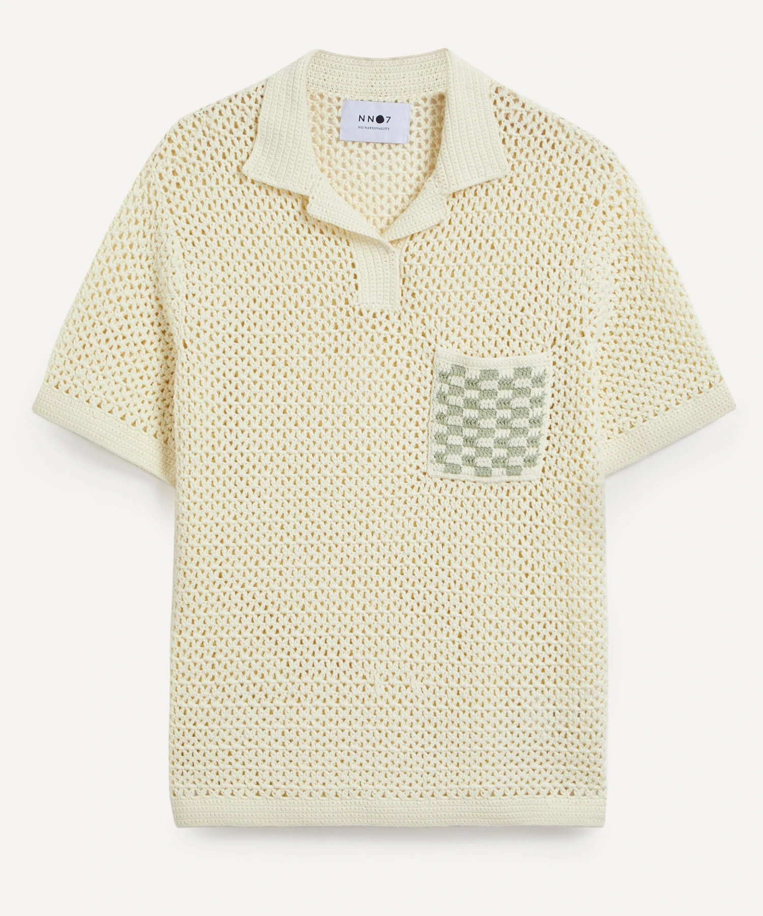 NN07 Ryan 6560 Crochet Polo Shirt