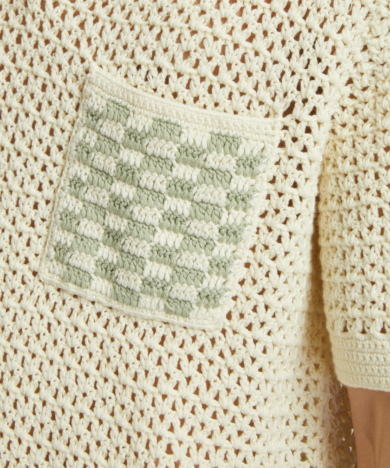 NN07 Ryan 6560 Crochet Polo Shirt - Image 5