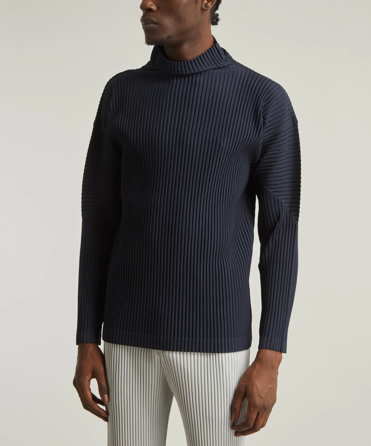 Core Pleated High-Neck Top - Image 3