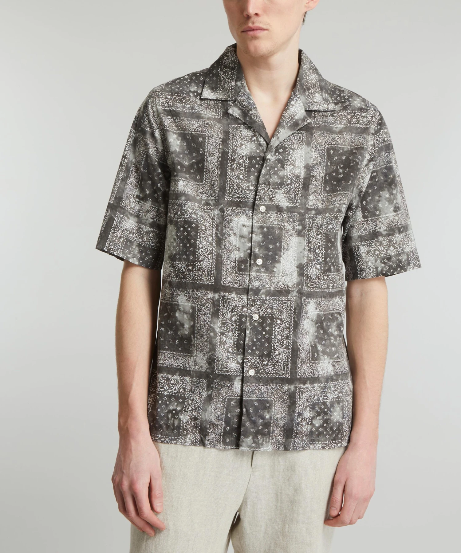 Eren Tie-Dye Bandana Shirt - Image 2