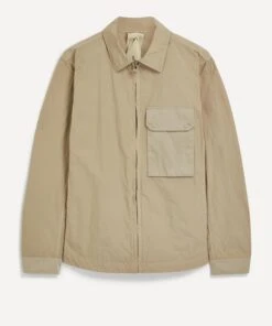 Zip-Up Shirt Jacket