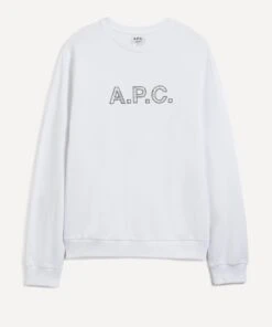 A.P.C. Dragon Tana Lawn Cotton Liberty Print Logo Sweatshirt
