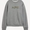 A.P.C. Camo Tana Lawn Cotton Liberty Print Logo Sweatshirt