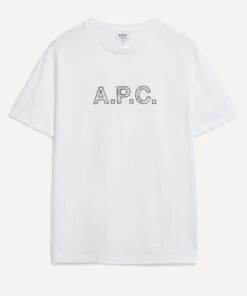 A.P.C. Dragon Tana Lawn Cotton Liberty Print Logo T-Shirt