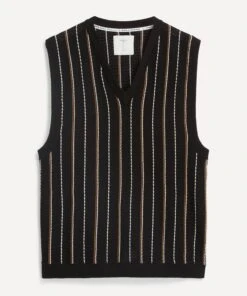 Nawa Pinstripe Vest