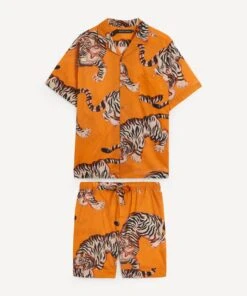 Rayas Print Cuban Pyjama Set