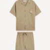 Cargo Green Linen Cuban Pyjama Set