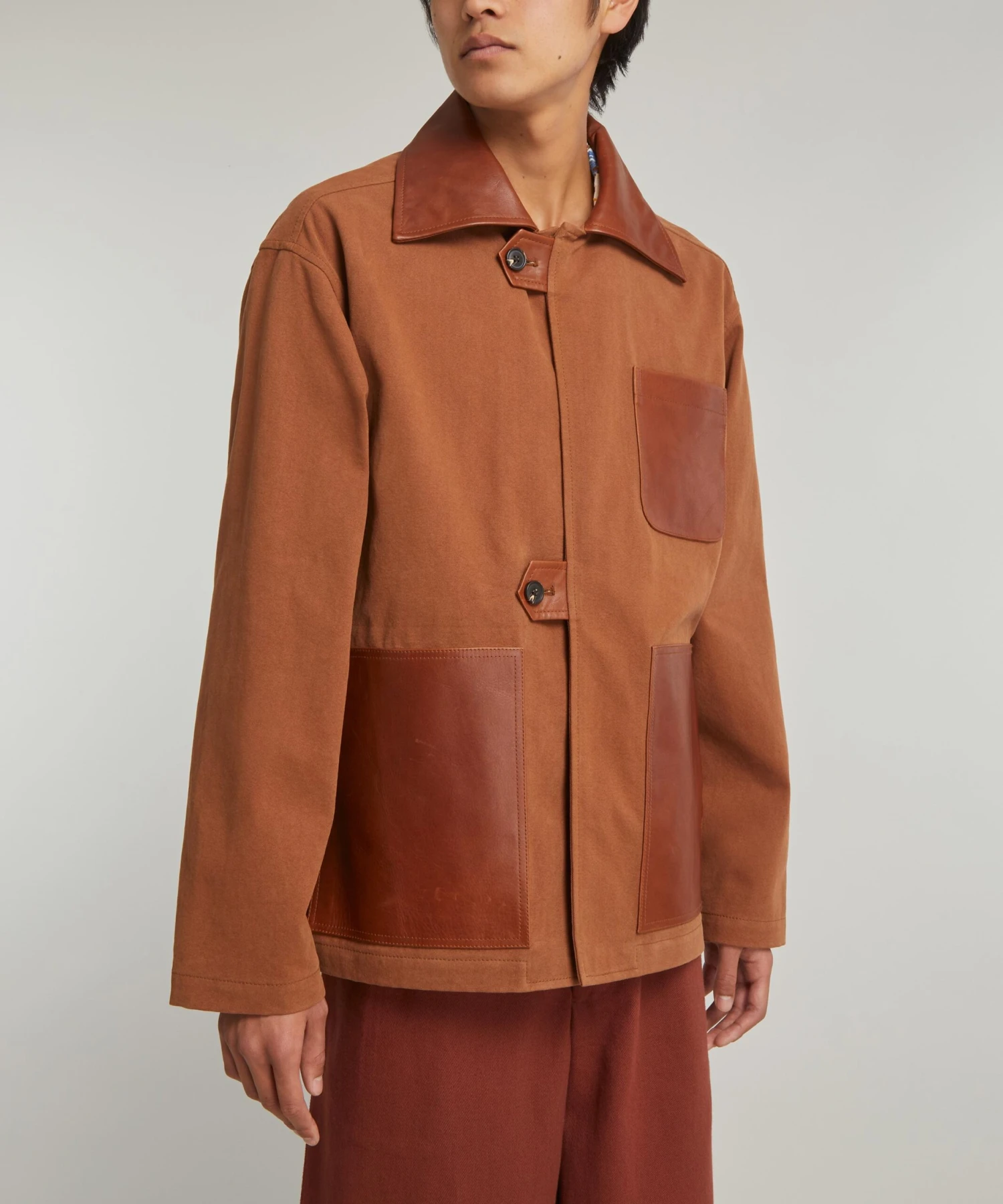 Leather Tab Jacket - Image 3