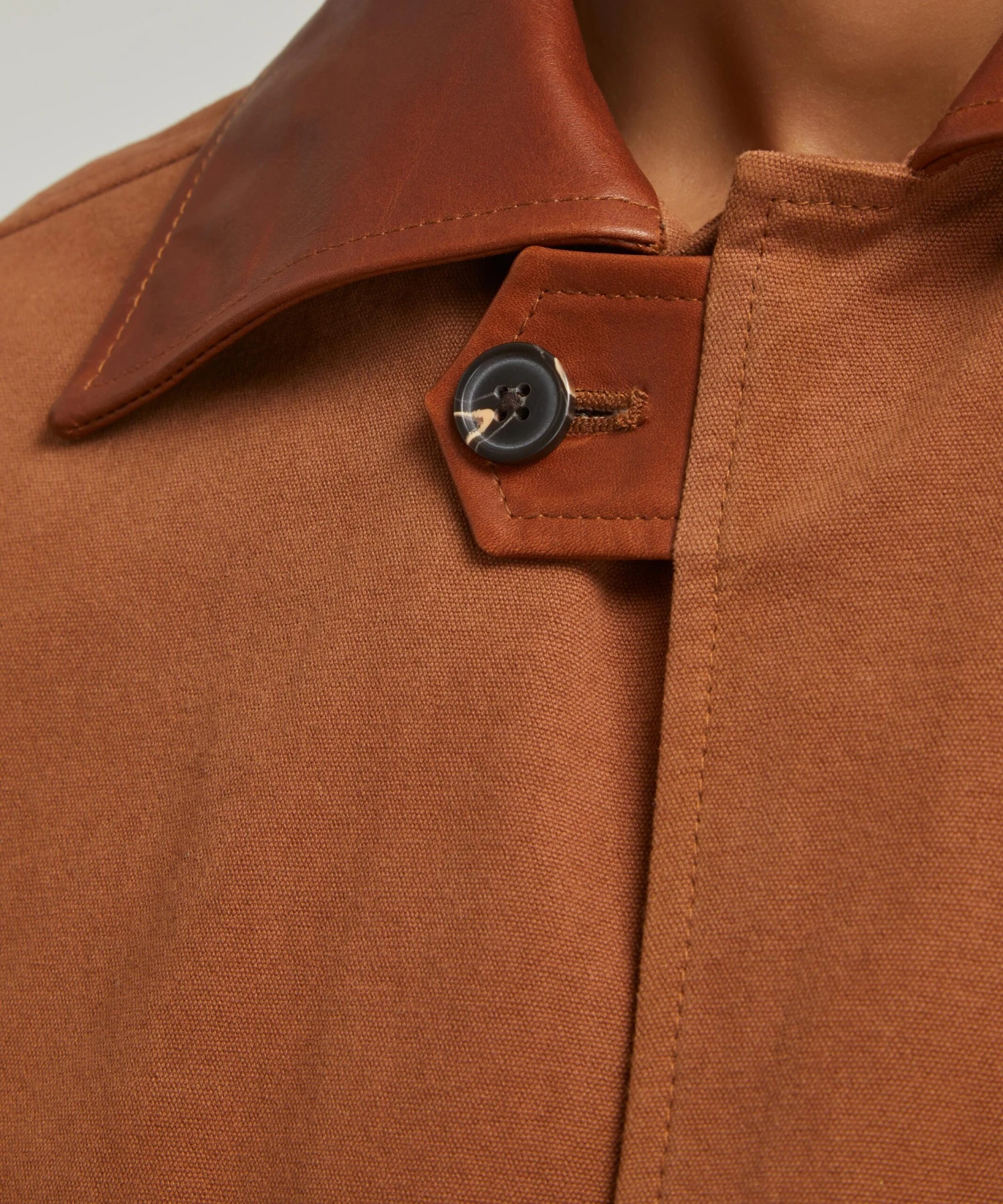 Leather Tab Jacket - Image 5