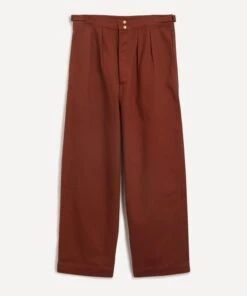 Wide Leg Snap Trousers