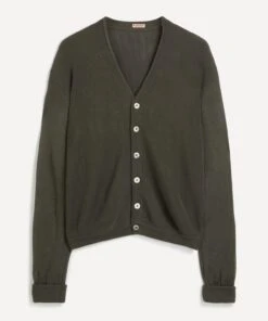 10g ECO Knit Elbow Coneybowy Short Cardigan