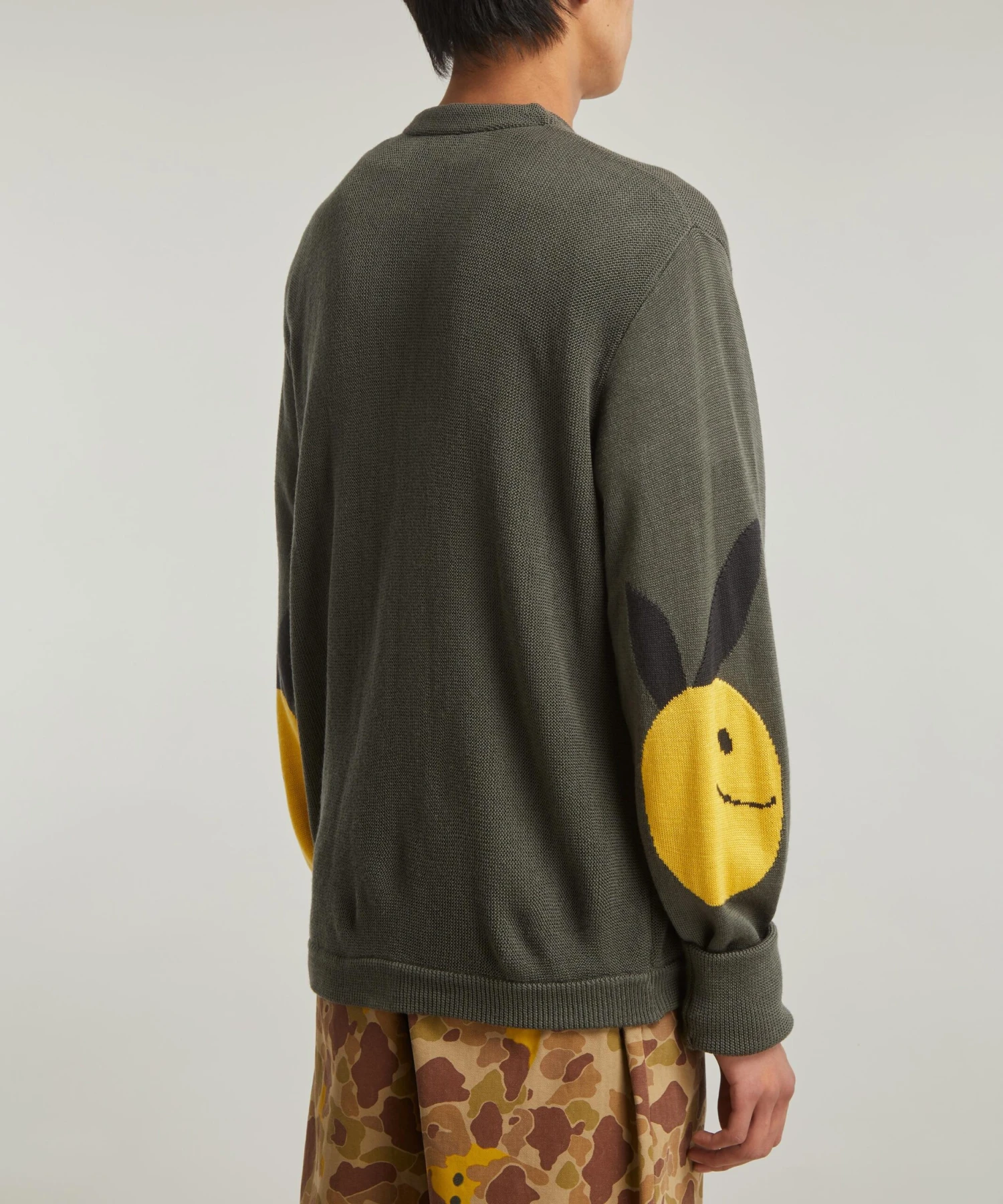 10g ECO Knit Elbow Coneybowy Short Cardigan - Image 4