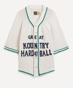 3g Cotton Knit Baseball CardiganÂ