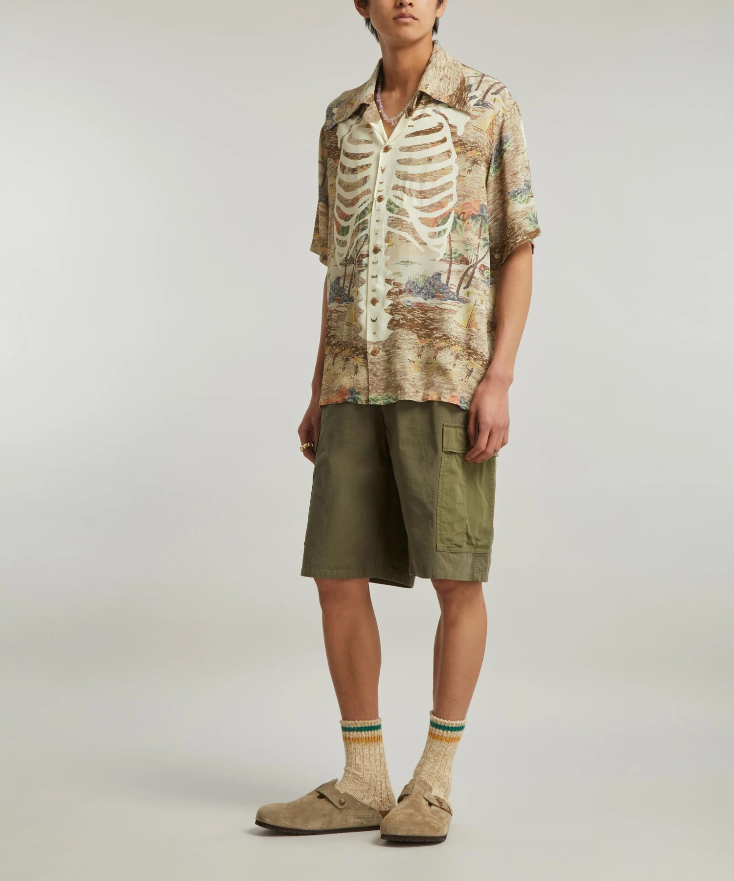 Bone Wrangle Aloha Hawaiian Shirt - Image 2