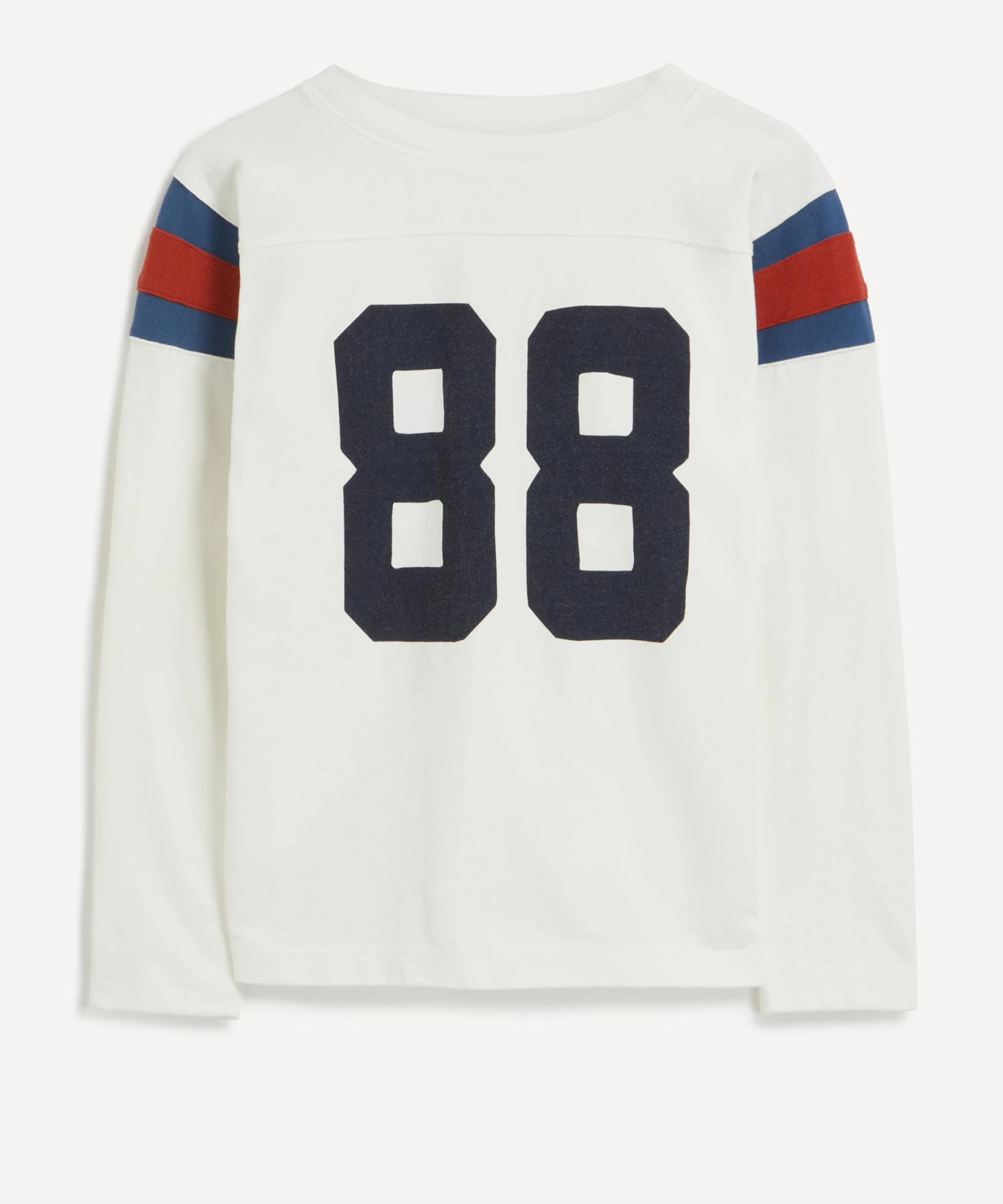 Printed Cotton Jersey Football T-Shirt