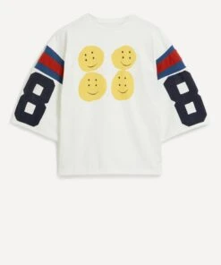 Oversized Jersey Football T-Shirt