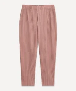 MC APRIL Pleated Tapered Trousers