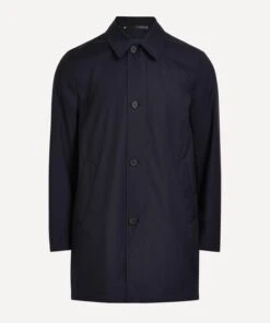 PAUL SMITH ‘Storm System’ Wool Mac With Gilet