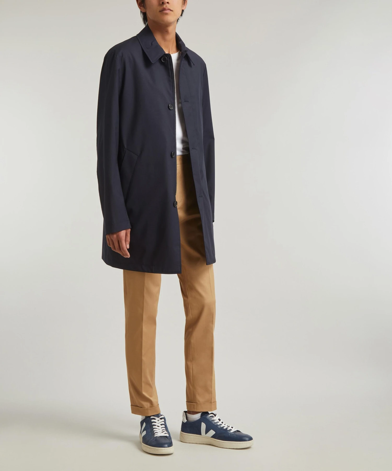 PAUL SMITH ‘Storm System’ Wool Mac With Gilet - Image 2