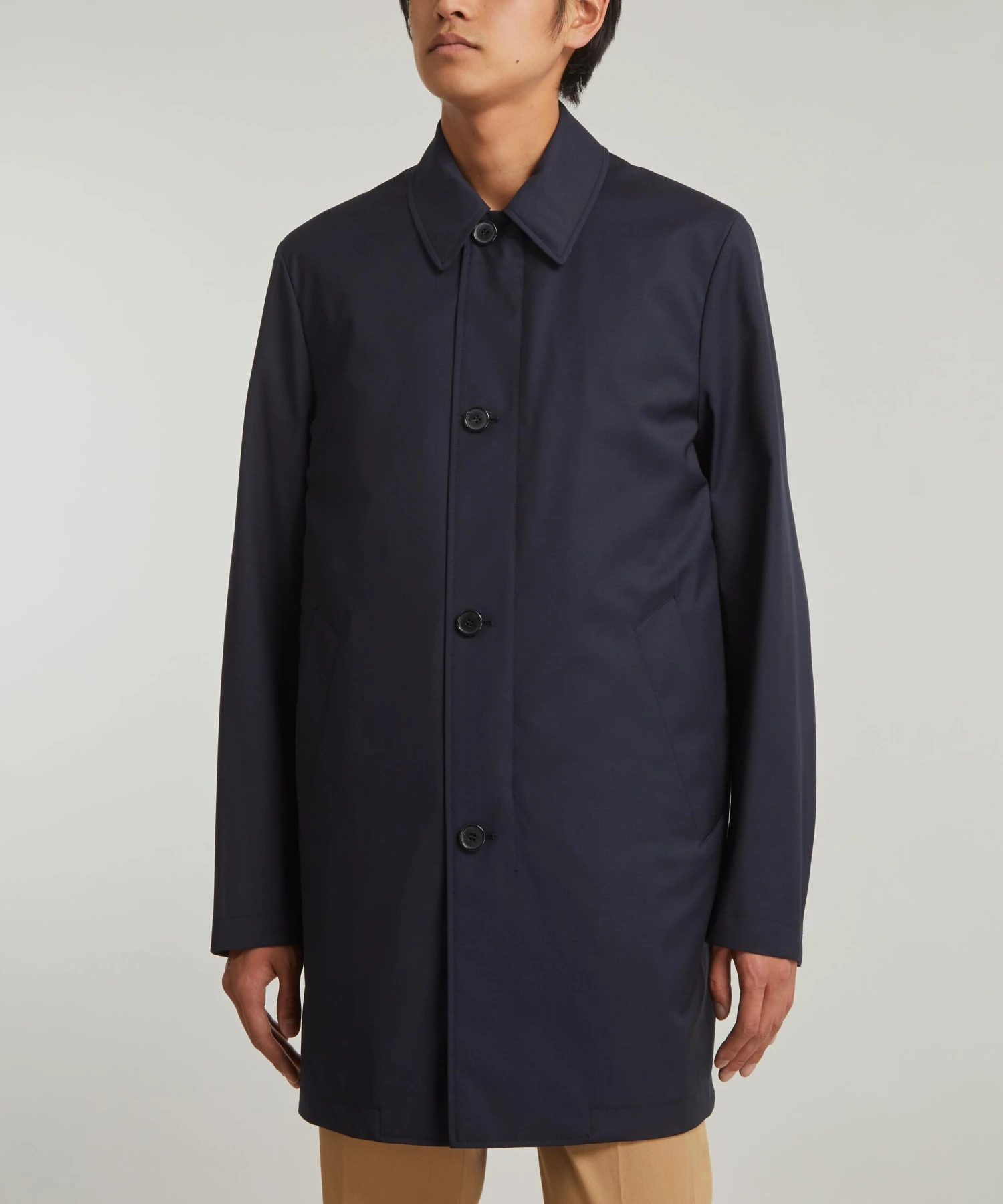 PAUL SMITH ‘Storm System’ Wool Mac With Gilet - Image 3