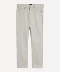 Paige Federel Slim-Fit Fresh Oyster Twill Jeans