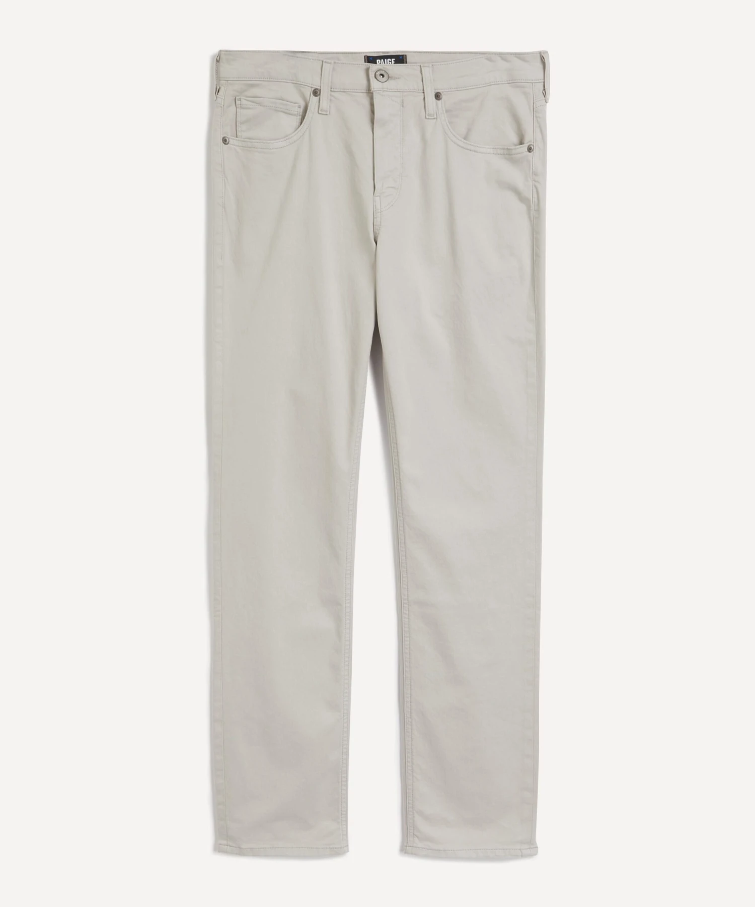 Paige Federel Slim-Fit Fresh Oyster Twill Jeans
