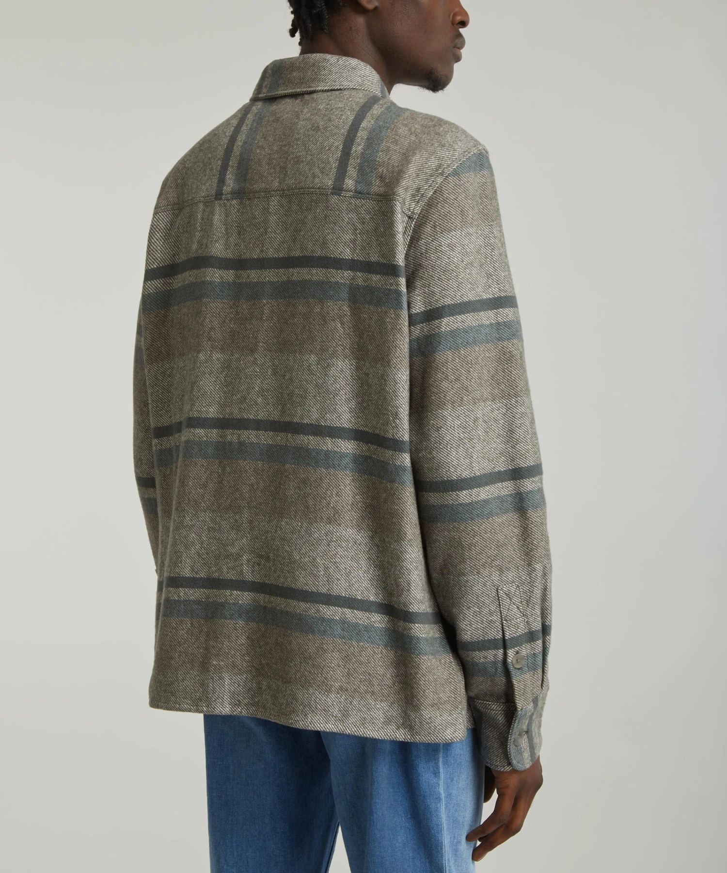 Paige Williams Blue Hickory Overshirt - Image 4