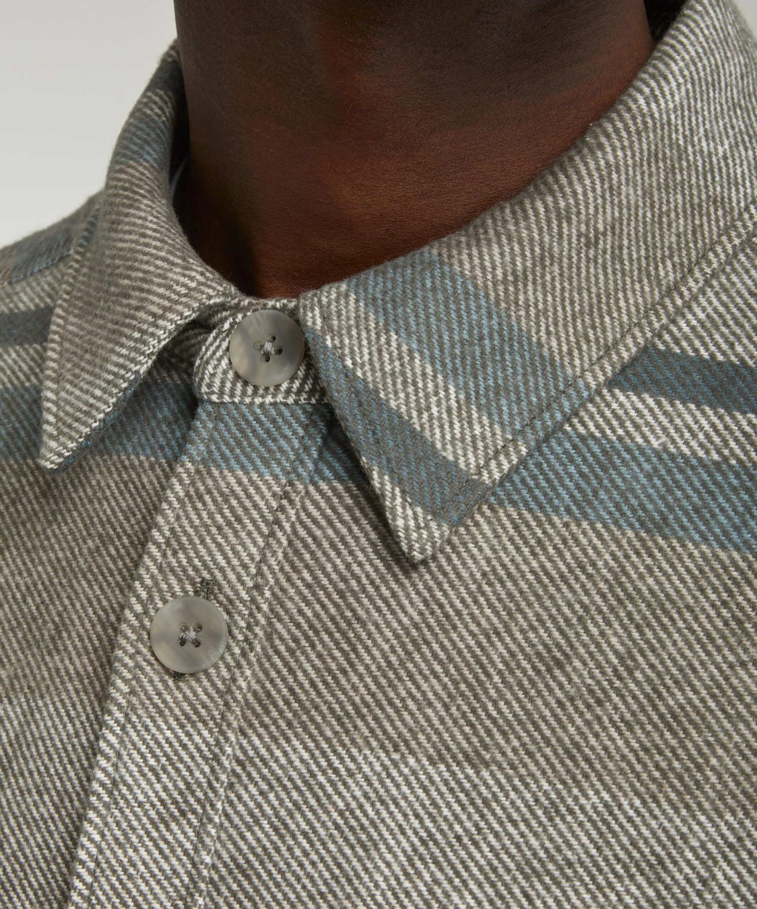Paige Williams Blue Hickory Overshirt - Image 5