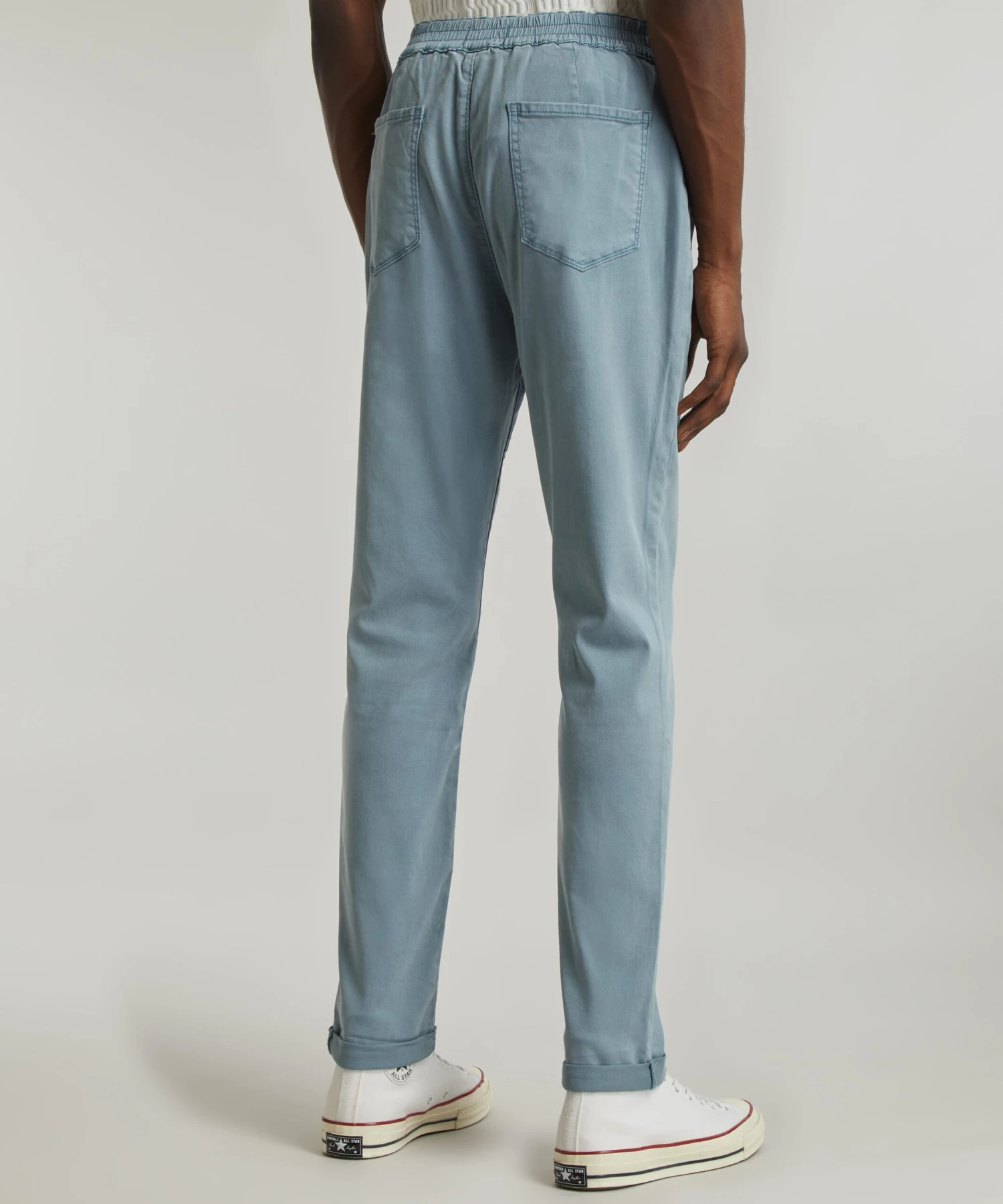 Paige Fraser Blue Shell Trousers - Image 4