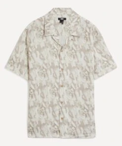 Paige Landon Morning Frost Short-Sleeve Shirt