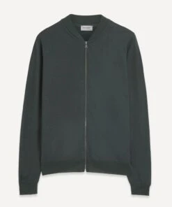 JOHN SMEDLEY 16.Singular Crew-Neck Bomber Jacket