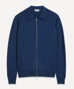 JOHN SMEDLEY Alston Merino-Wool Zip Jacket