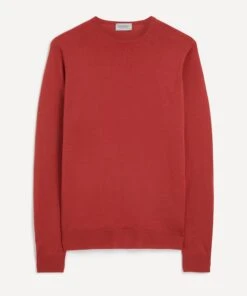 JOHN SMEDLEY Lundy Long-Sleeve Crew-Neck Pullover