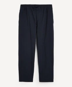 Alva Crinkle Gingham Check Trouser